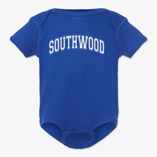 Southwood Elementary School Varsity Arch Baby Onesie