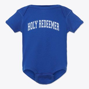 Holy Redeemer School Varsity Arch Baby Onesie