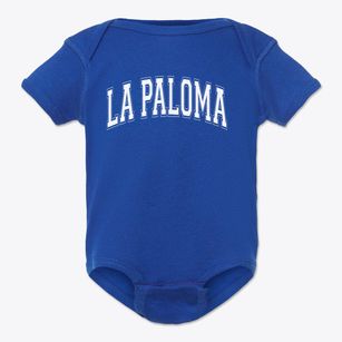 La Paloma Academy Varsity Arch Baby Onesie