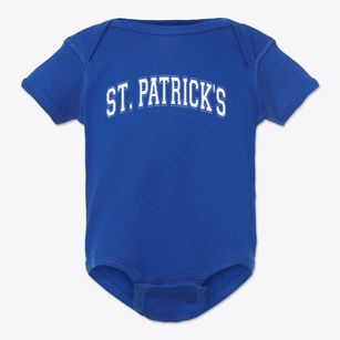 Saint Patrick's School Varsity Arch Baby Onesie