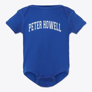 Peter Howell Elementary School Varsity Arch Baby Onesie