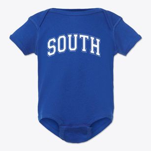 South Elementary School Varsity Arch Baby Onesie