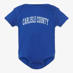 Carlisle County Middle School Varsity Arch Baby Onesie