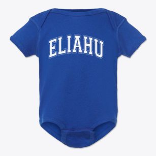 Eliahu Academy Varsity Arch Baby Onesie
