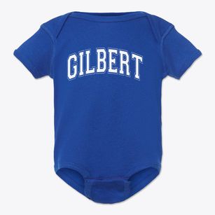 Gilbert Elementary School Varsity Arch Baby Onesie