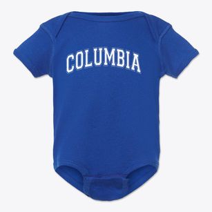 Columbia Elementary School Varsity Arch Baby Onesie