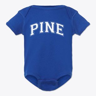 Pine High School Varsity Arch Baby Onesie