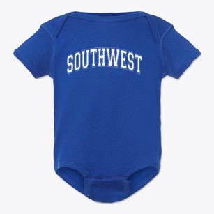 Southwest Elementary School Varsity Arch Baby Onesie