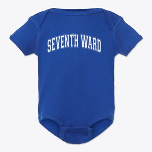 Seventh Ward Elementary School Varsity Arch Baby Onesie