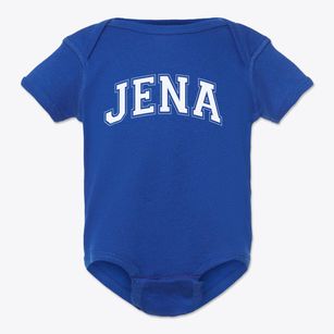 Jena Junior High School Varsity Arch Baby Onesie