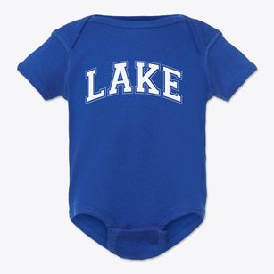 Lake Area Middle School Varsity Arch Baby Onesie