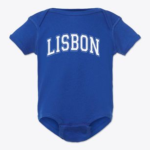 Lisbon High School Varsity Arch Baby Onesie