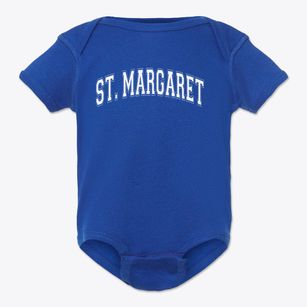 Saint Margaret Middle School Varsity Arch Baby Onesie