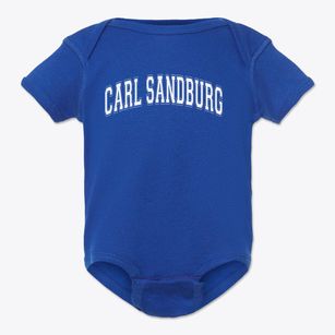 Carl Sandburg Learning Center Varsity Arch Baby Onesie