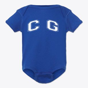 C G Mcdonough City Magnet School Varsity Arch Baby Onesie
