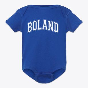 Boland School Varsity Arch Baby Onesie