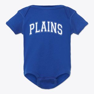 Plains Elementary School Varsity Arch Baby Onesie