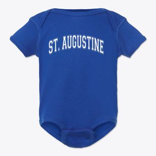 Saint Augustine School Varsity Arch Baby Onesie