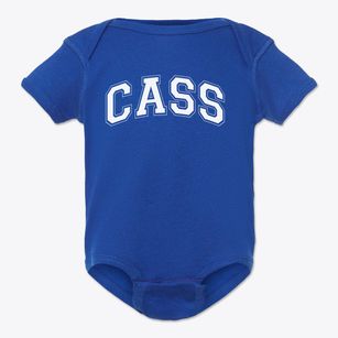 Cass Elementary School Varsity Arch Baby Onesie