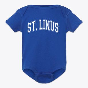 St. Linus Catholic School Varsity Arch Baby Onesie