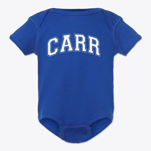 Carr Elementary School Varsity Arch Baby Onesie
