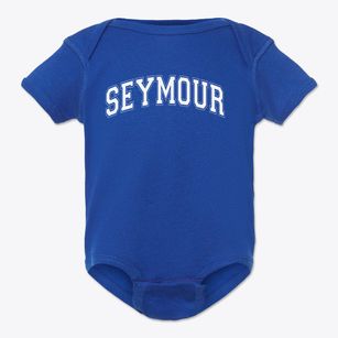Seymour Christian School Varsity Arch Baby Onesie