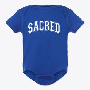 Sacred Heart Grade School Varsity Arch Baby Onesie