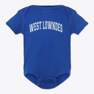 West Lowndes High School Varsity Arch Baby Onesie