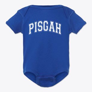 Pisgah Elementary School Varsity Arch Baby Onesie