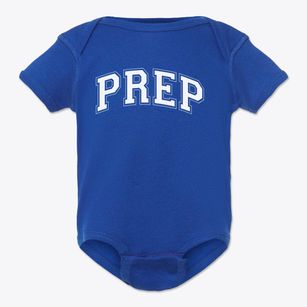 High School Prep School Varsity Arch Baby Onesie