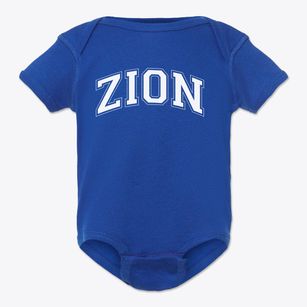 Zion Lutheran School Varsity Arch Baby Onesie