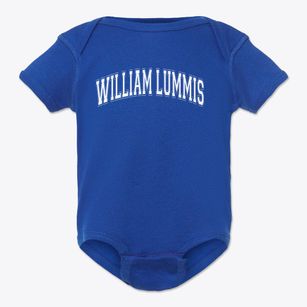 William Lummis Elementary School Varsity Arch Baby Onesie
