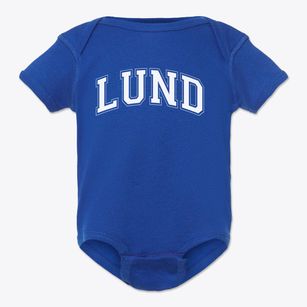 Lund Elementary School Varsity Arch Baby Onesie