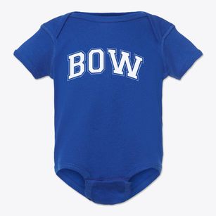 Bow Elementary School Varsity Arch Baby Onesie