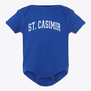 Saint Casimir Academy Varsity Arch Baby Onesie