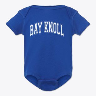 Bay Knoll Adventist School Varsity Arch Baby Onesie