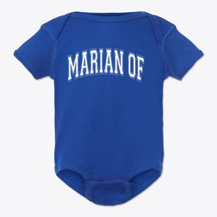 Marian Of Academy Varsity Arch Baby Onesie