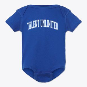 Talent Unlimited High School Varsity Arch Baby Onesie