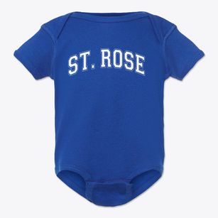 Saint Rose Of Lima School Varsity Arch Baby Onesie