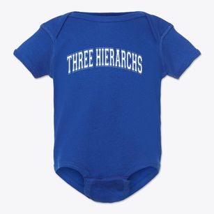 Three Hierarchs Parochial School Varsity Arch Baby Onesie