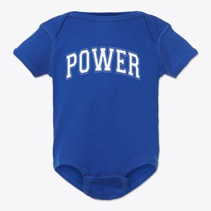 Power Memorial Academy High School Varsity Arch Baby Onesie