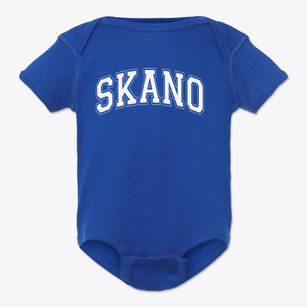 Skano Elementary School Varsity Arch Baby Onesie