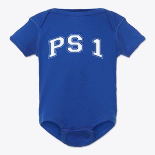 Ps 1 Varsity Arch Baby Onesie