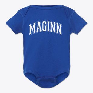 Bishop Maginn High School Varsity Arch Baby Onesie