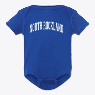North Rockland High School Varsity Arch Baby Onesie