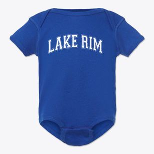 Lake Rim Elementary School Varsity Arch Baby Onesie
