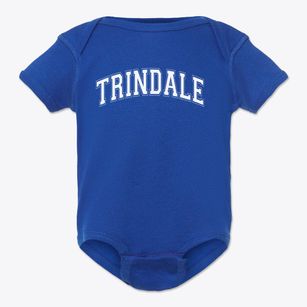 Trindale Elementary School Varsity Arch Baby Onesie