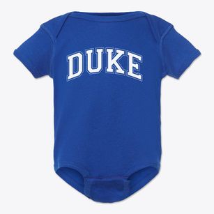 Duke School For Children Varsity Arch Baby Onesie