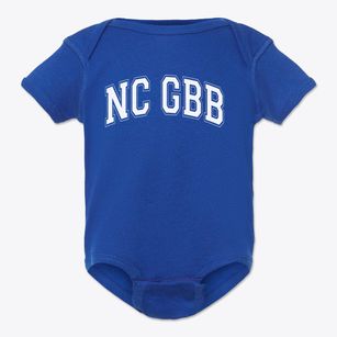 Nc Gbb Academy Varsity Arch Baby Onesie
