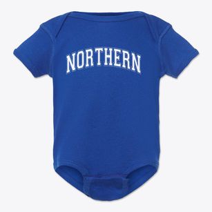 Northern High School Varsity Arch Baby Onesie